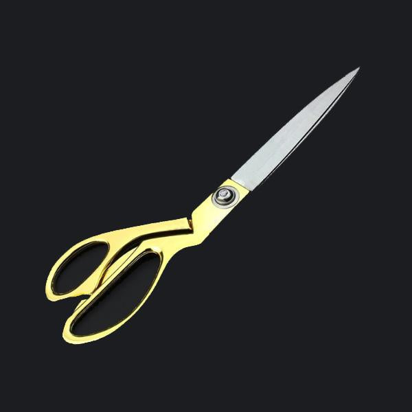 1546 Stainless Steel Tailoring Scissor Sharp Cloth Cutting for Professionals (8.5inch) (Golden) - SkyShopy 1546 Stainless Steel Tailoring Scissor Sharp Cloth Cutting for Professionals (8.5inch) (Golden) - SkyShopy